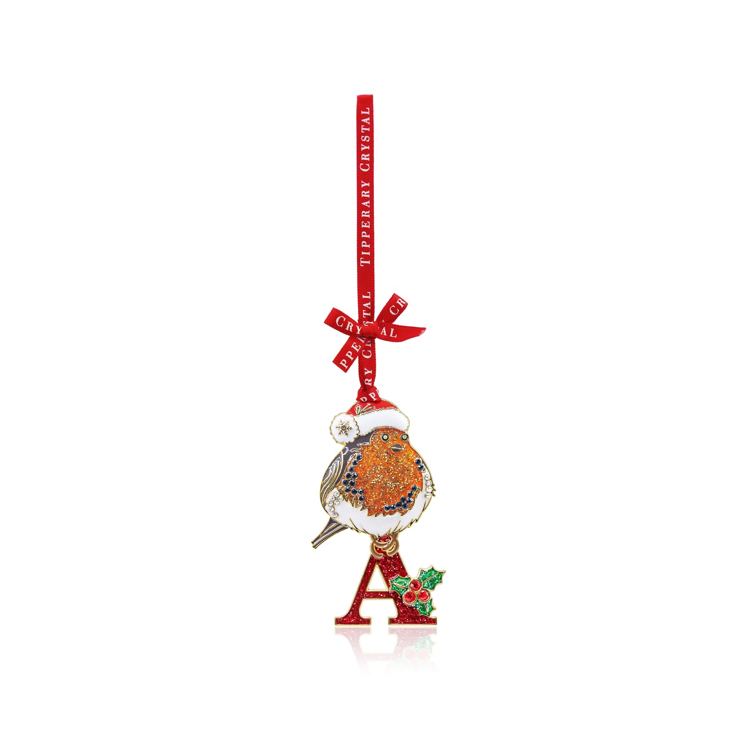 TC Alphabet Robin Christmas Decoration