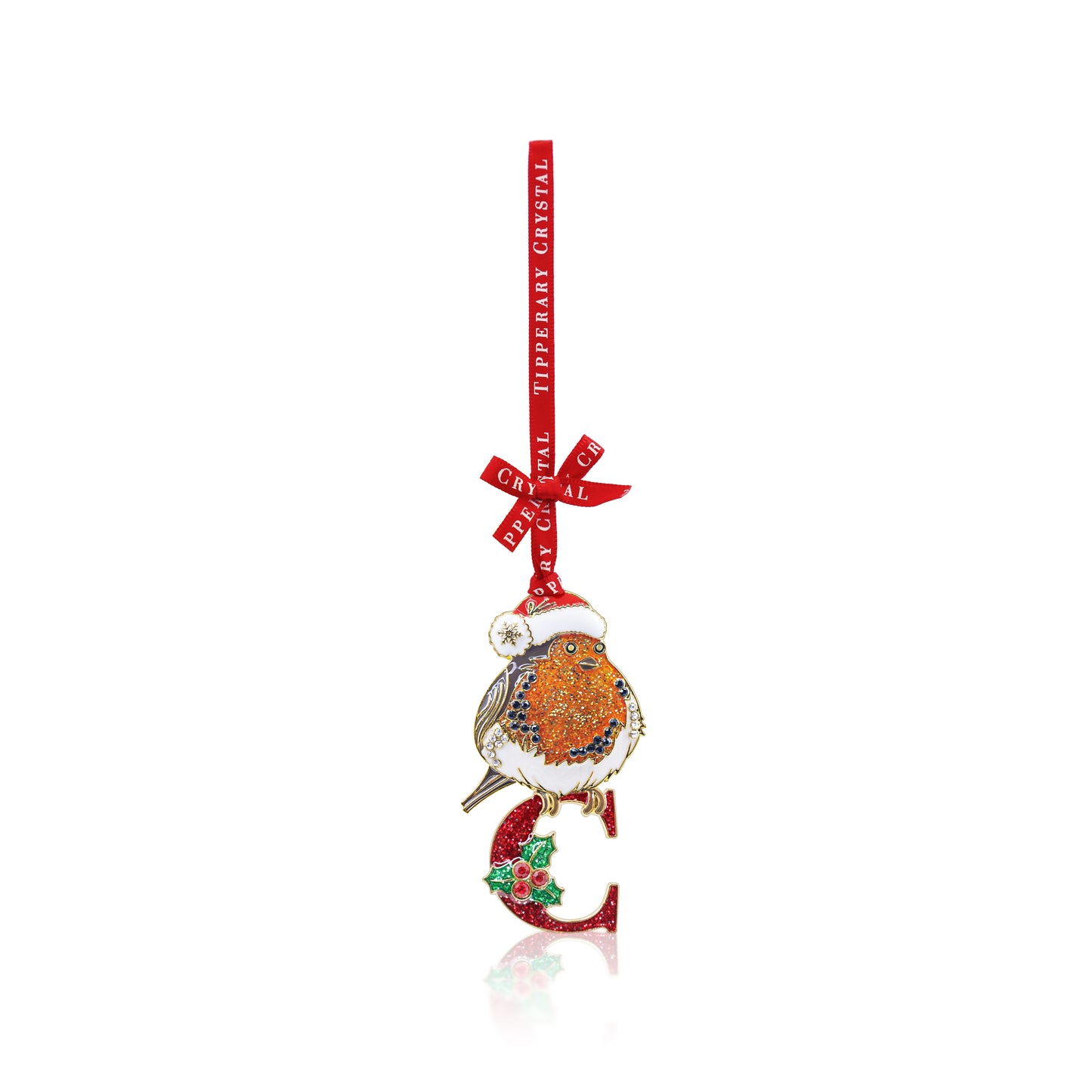 TC Alphabet Robin Christmas Decoration