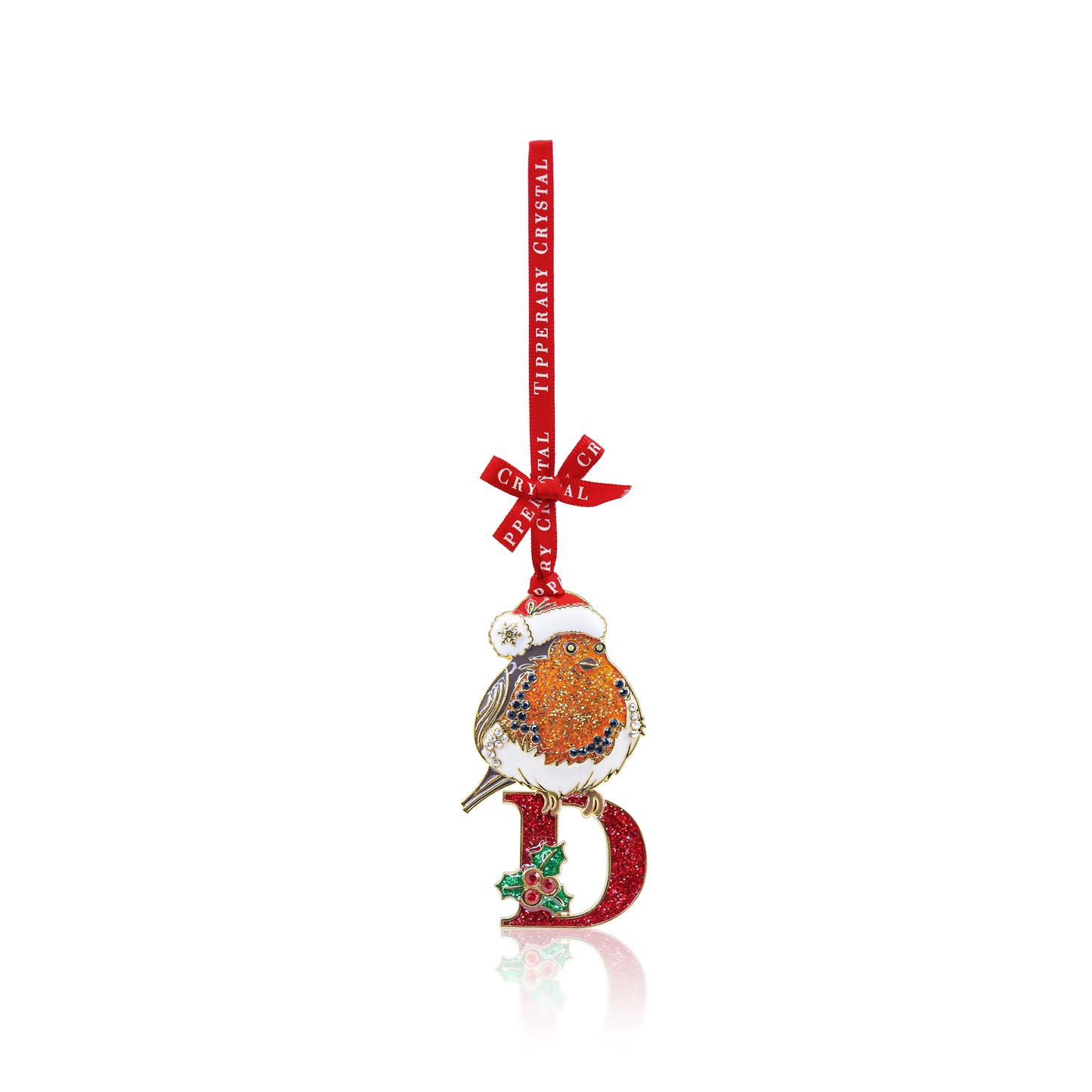 TC Alphabet Robin Christmas Decoration