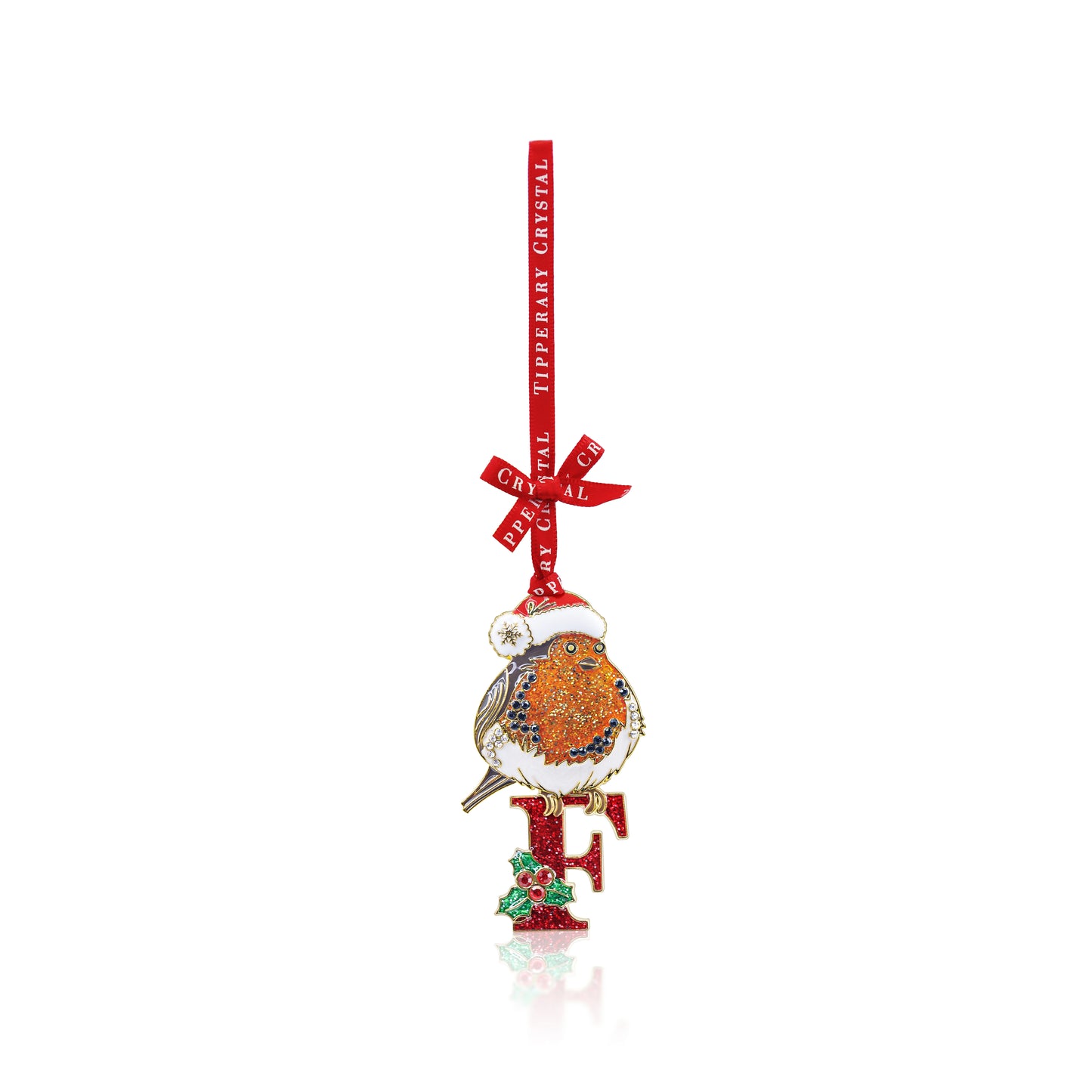 TC Alphabet Robin Christmas Decoration