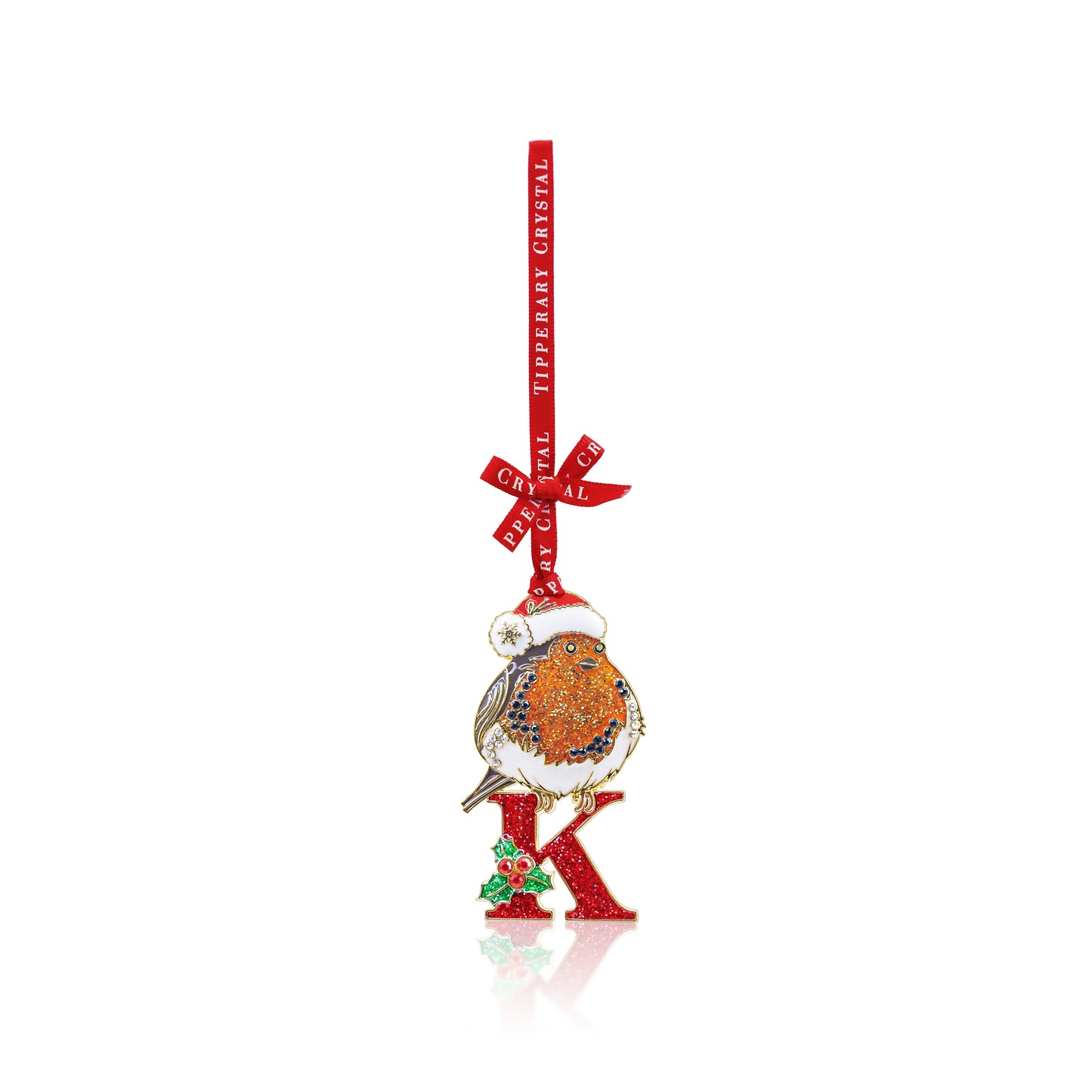 TC Alphabet Robin Christmas Decoration