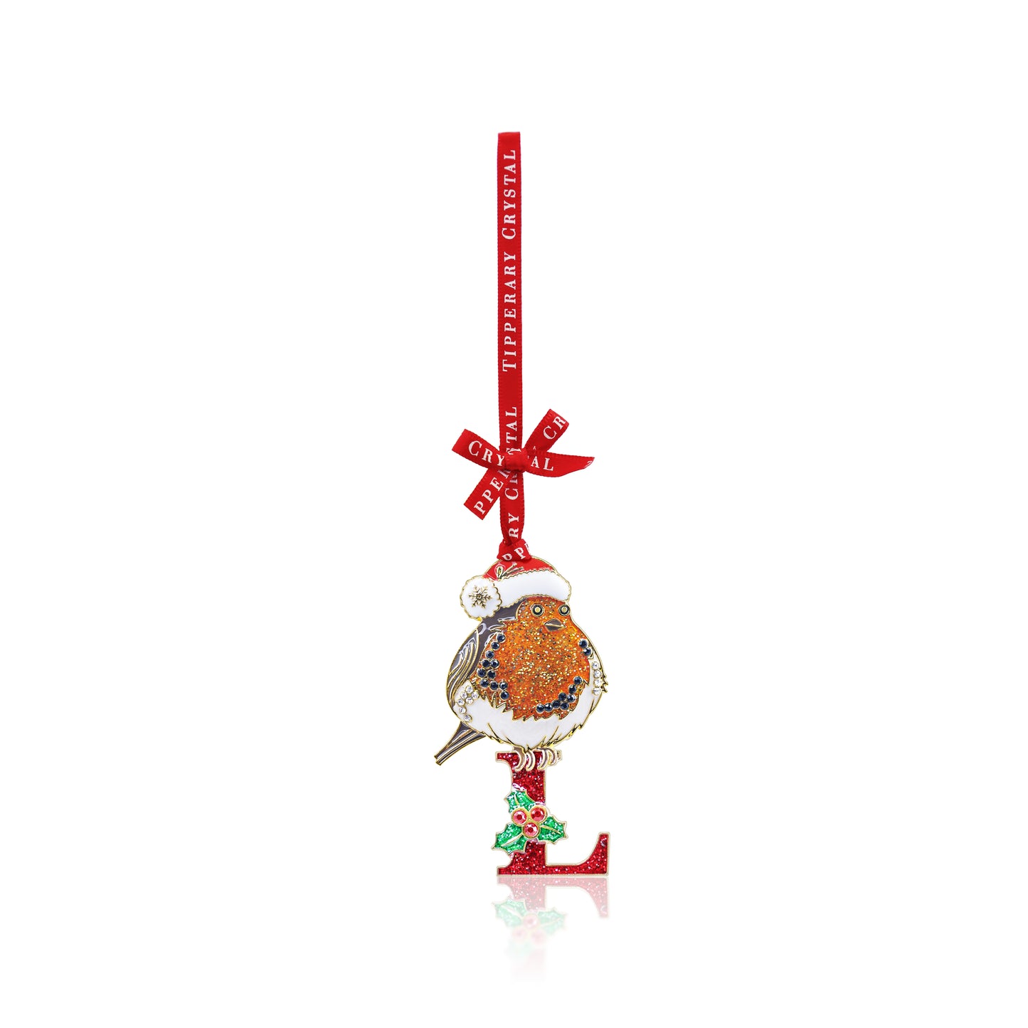 TC Alphabet Robin Christmas Decoration