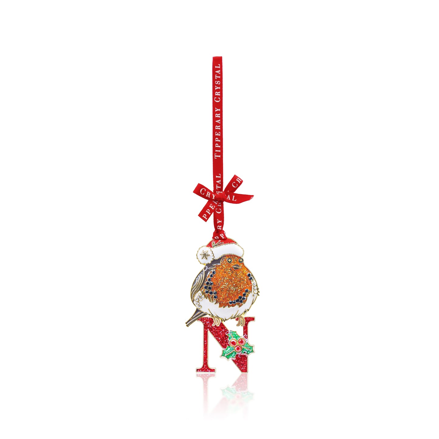TC Alphabet Robin Christmas Decoration