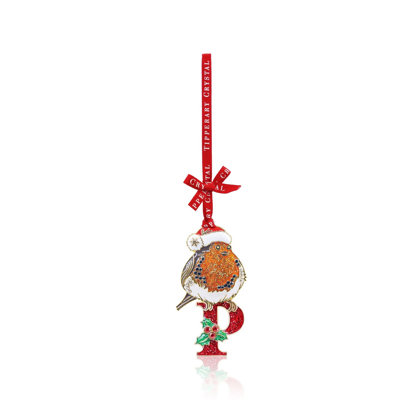 TC Alphabet Robin Christmas Decoration