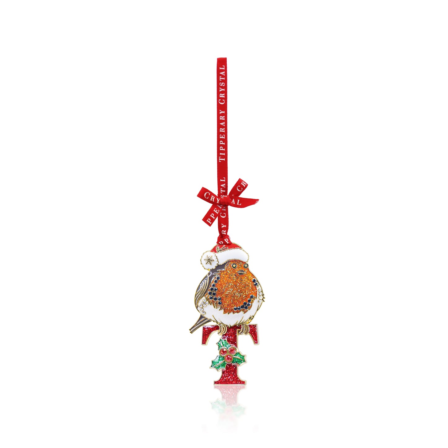 TC Alphabet Robin Christmas Decoration