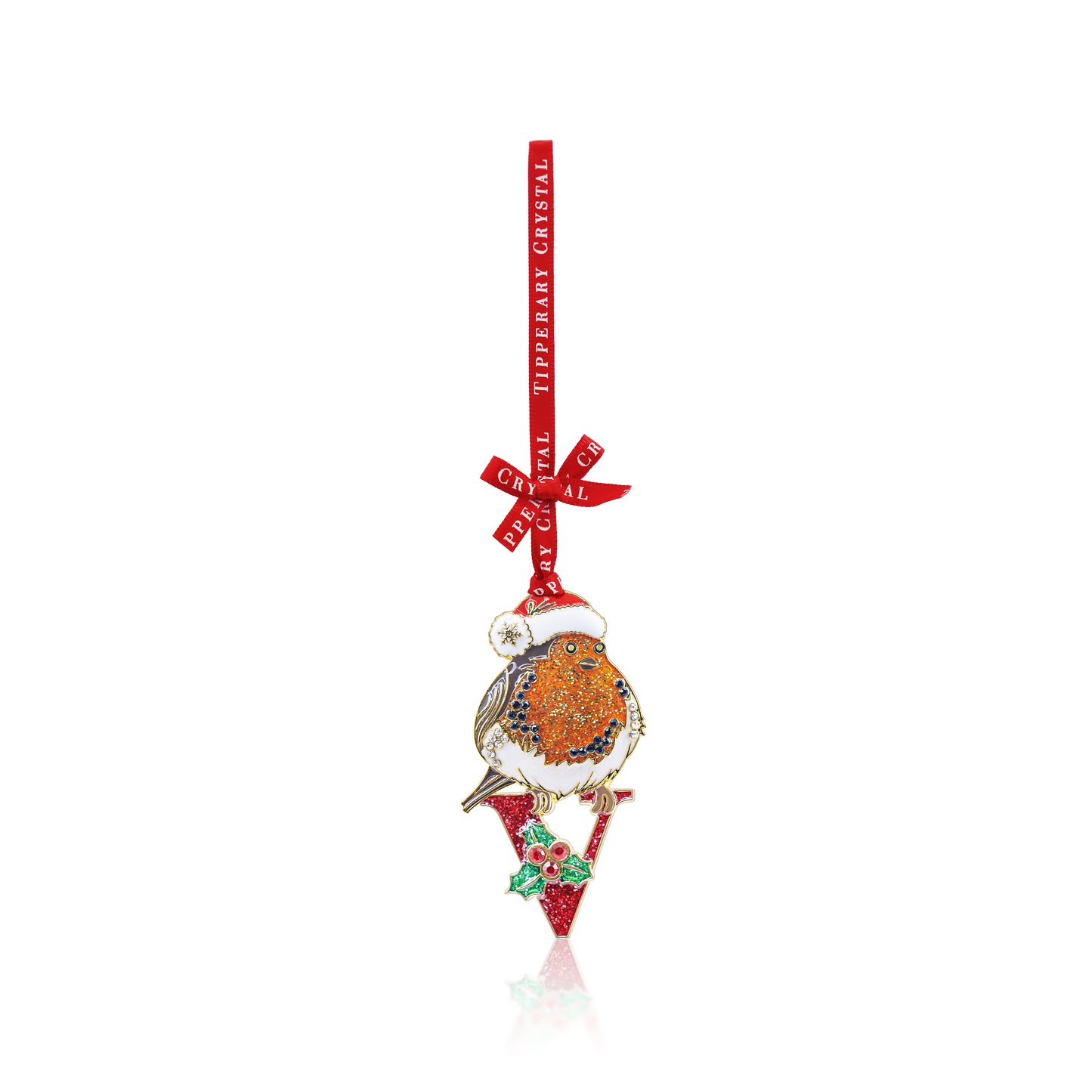 TC Alphabet Robin Christmas Decoration