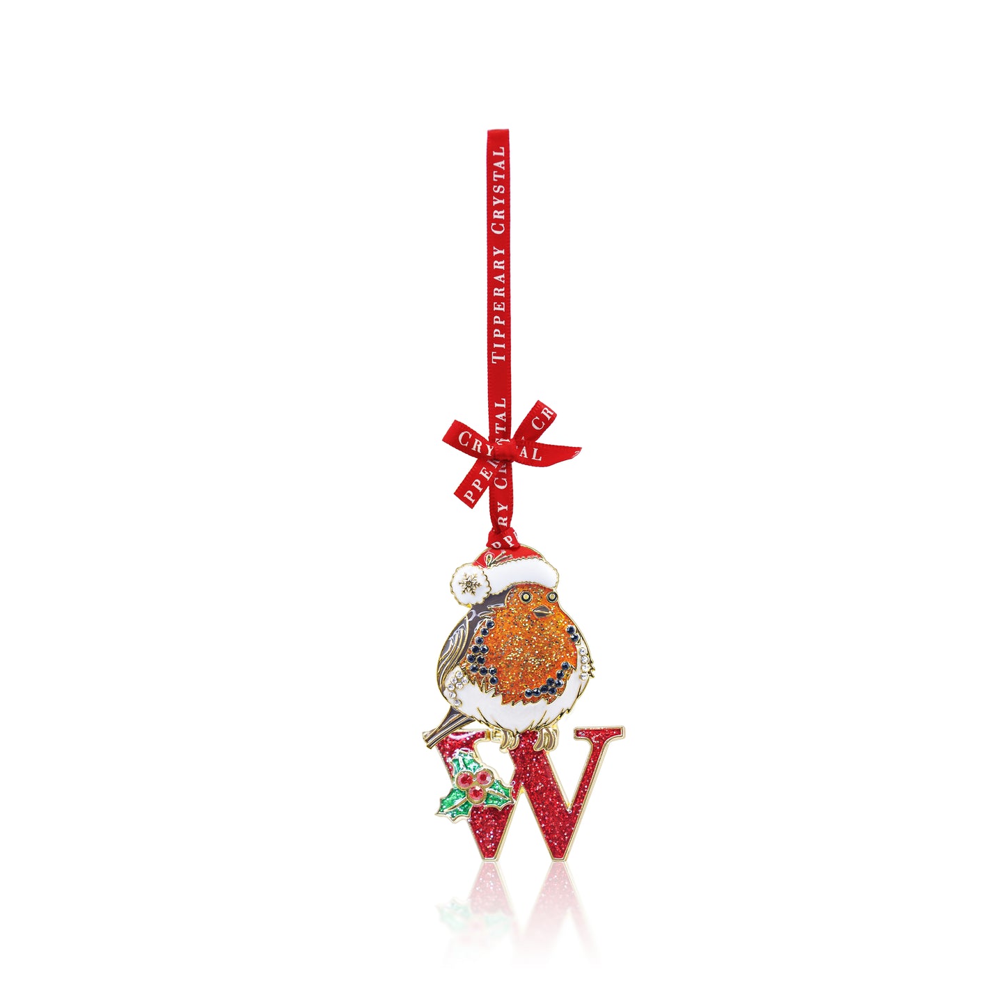 TC Alphabet Robin Christmas Decoration