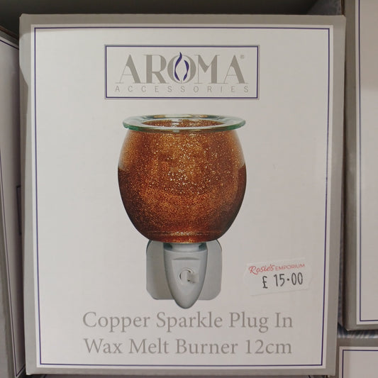 Plug In Sparkle Wax Warmer - Copper
