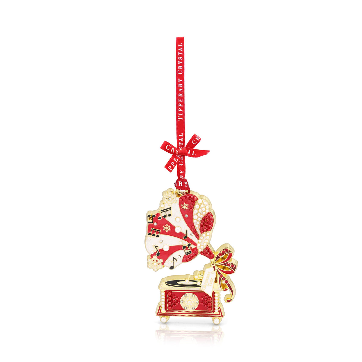 TC Pearl Gramophone Christmas Decoration