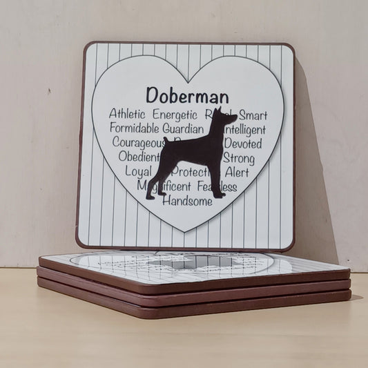 Pet Coaster - Doberman