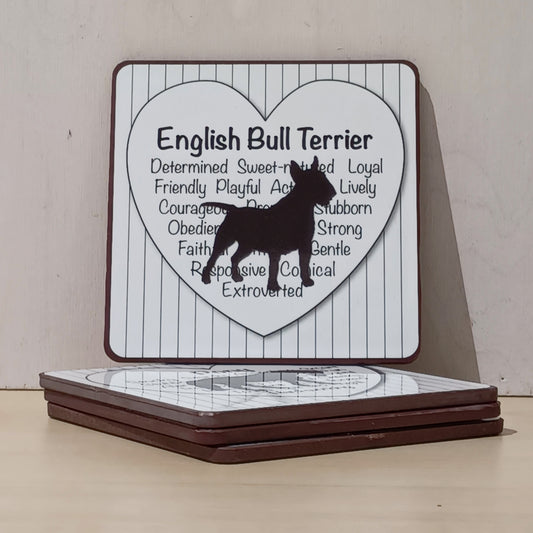 Pet Coaster - English Bull Terrier