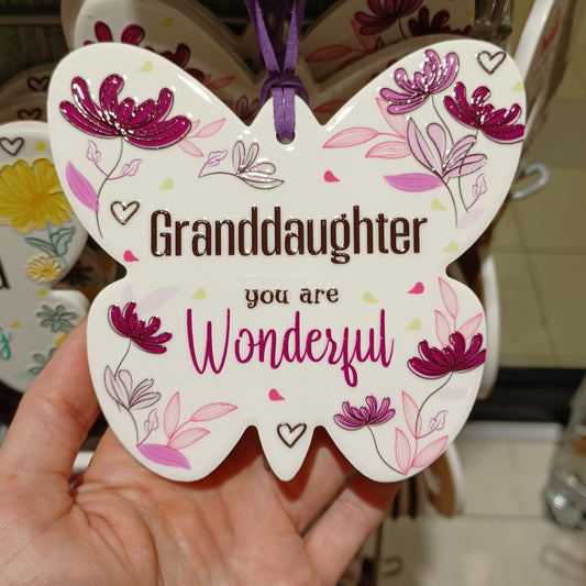 RCP Ceramic Butterfly - Granddaughter