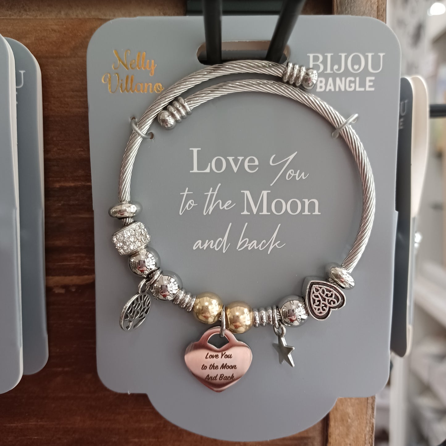 RCP Bijou Bracelet Love You Moon Back