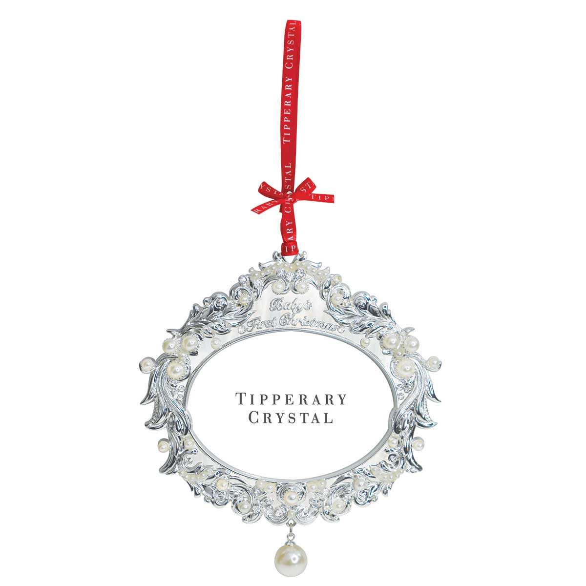 TC Pearl 1st Christmas Frame Decoration