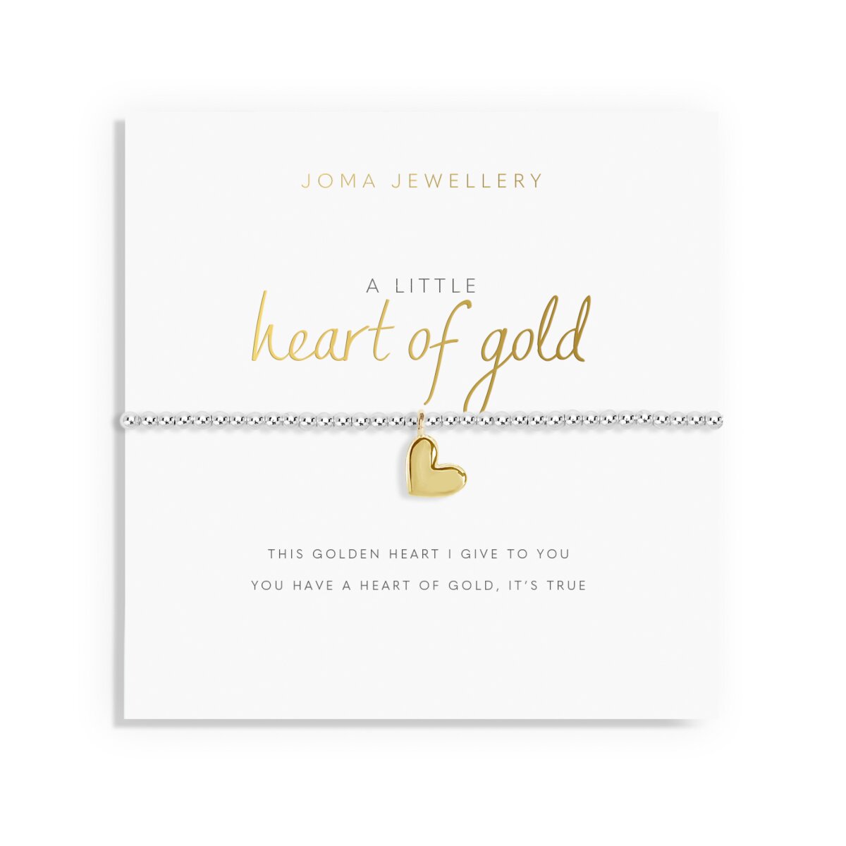 JJ Heart of gold bracelet