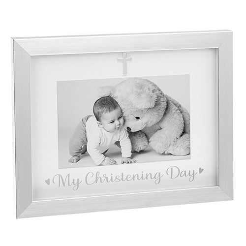 JD Frame Christening Cross