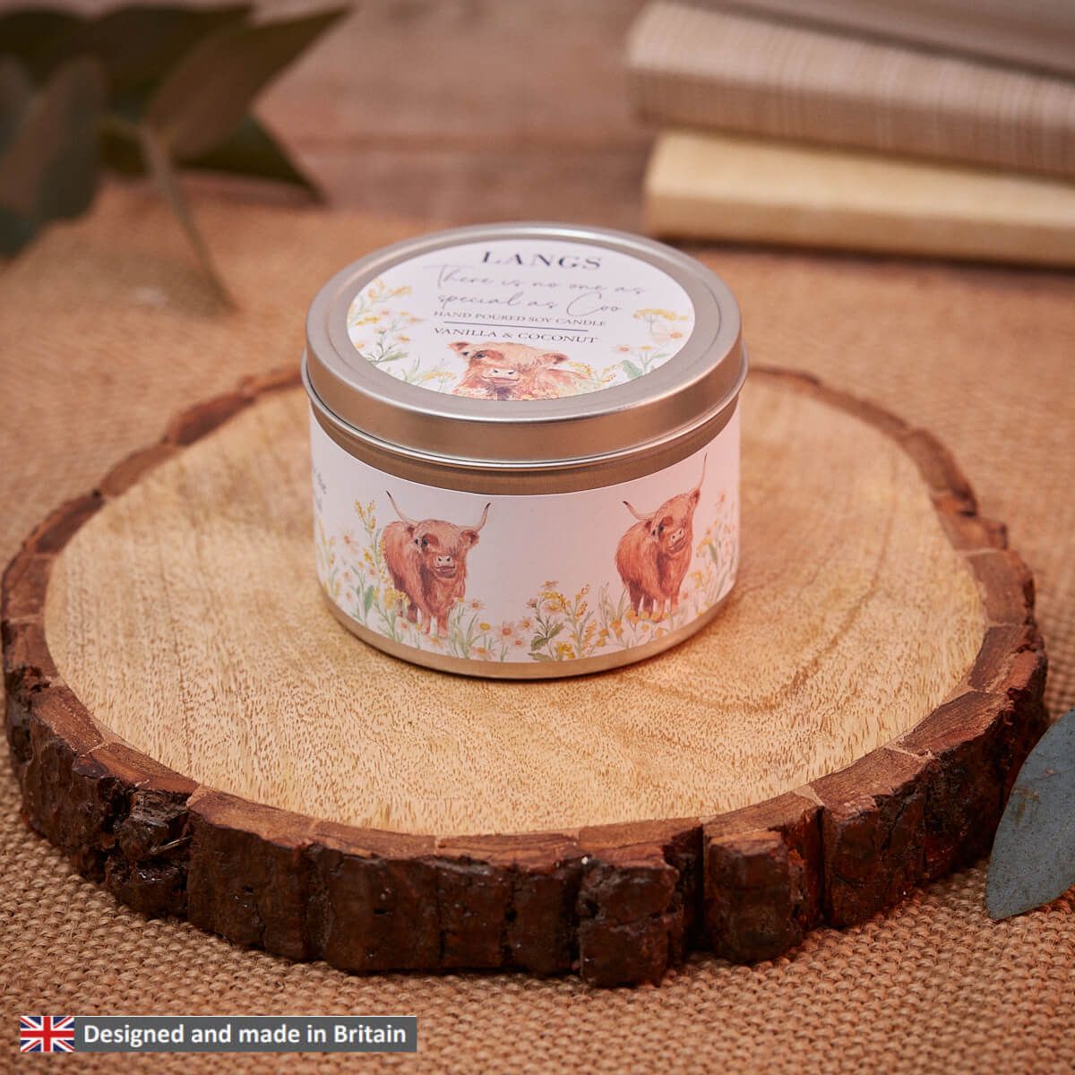 RL Candle Highland Cow