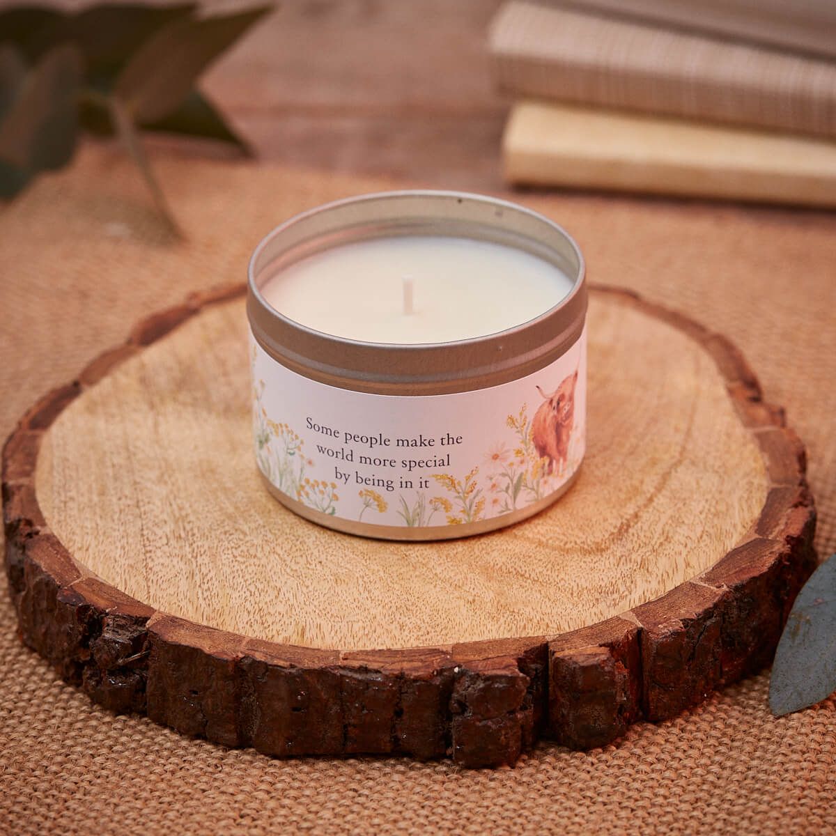 RL Candle Highland Cow