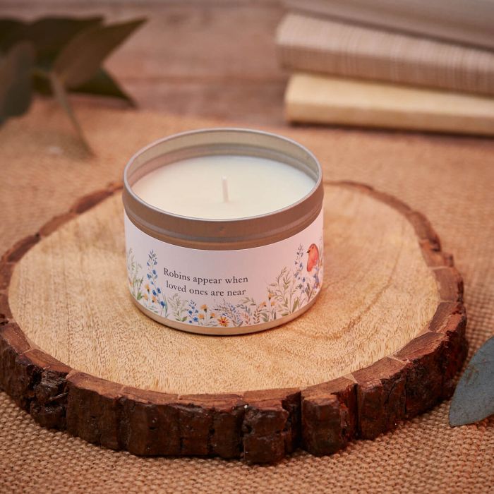 RL Candle Robin Thinking Of You