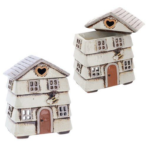 JD Village Beehive House Cream Oil Warmer