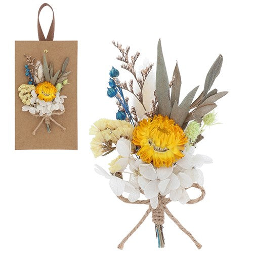 JD Timeless Posy Natural Sprig Yellow
