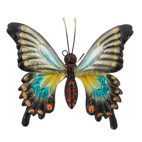 JD Metallic Blue/Silver Butterfly Small