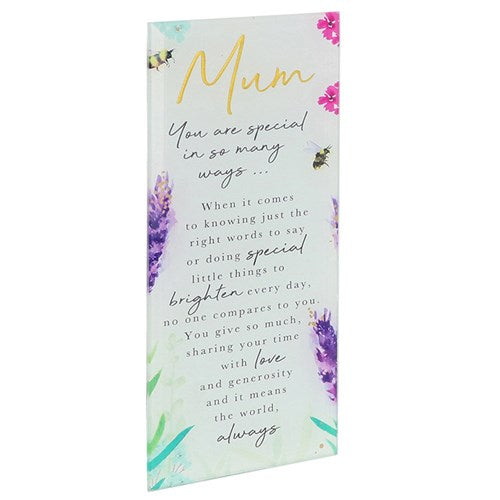 JD Embrace Sentiment Plaque Mum