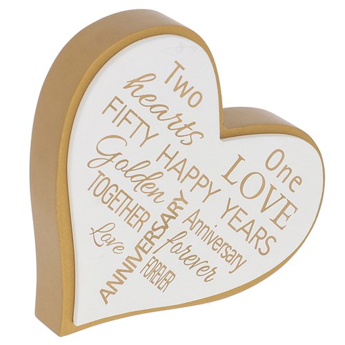 JD Loving Words Heart 50th Anniversary