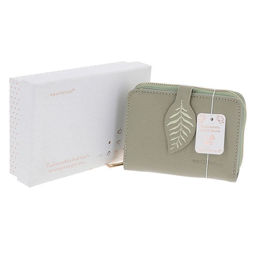 JD Equilibrium Leaf Purse Sage