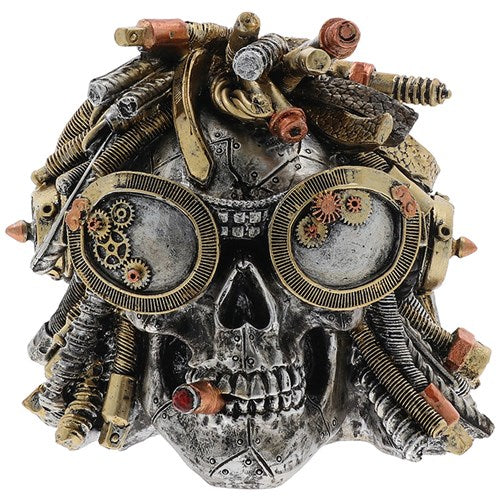 JD Steampunk Rasta Skull