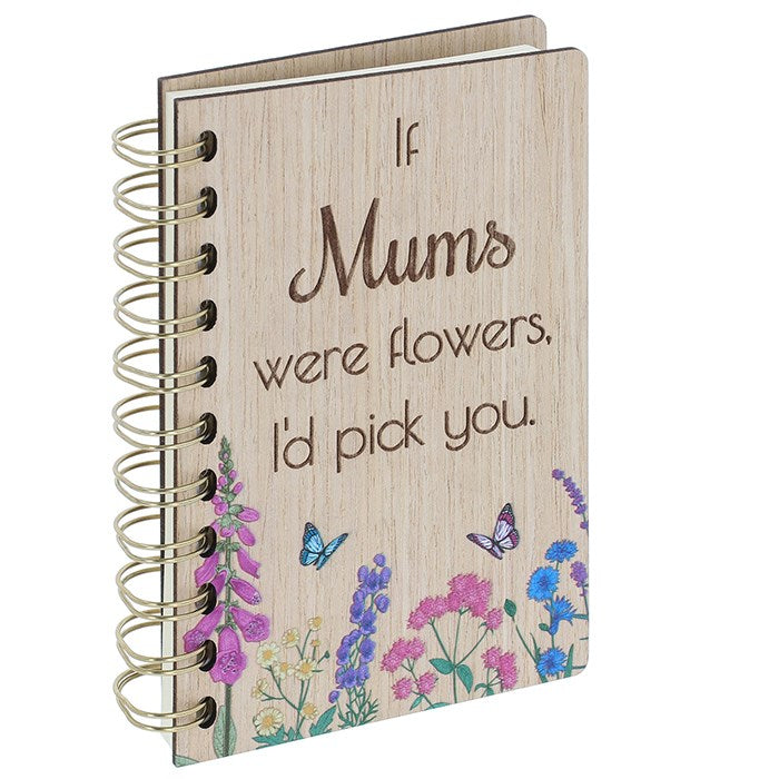 JD Woodland Bloom Notebook Mum