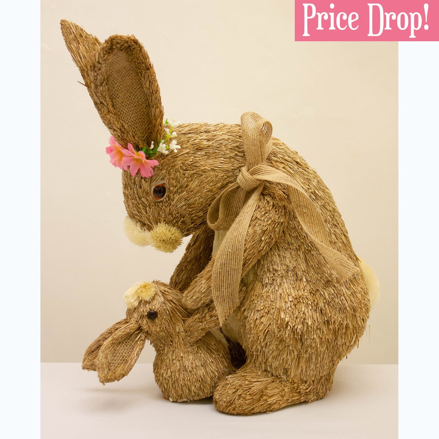 Enc Country Rabbit With Baby