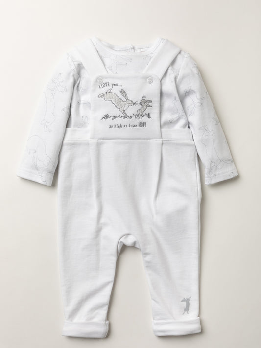 GHMILY Dungarees & Long Sleeve Top 2 Piece Set
