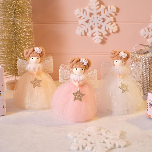 RL Fairytale Tree Topper With Bow In Hair Medium 3 asst