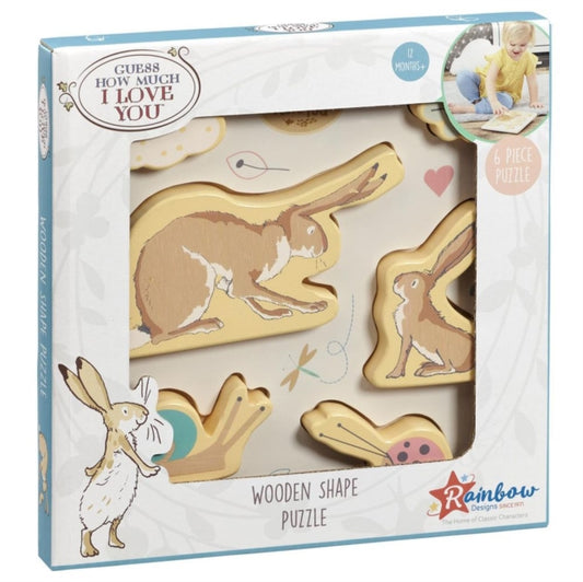 RD GHMILY Wooden Shape Puzzle