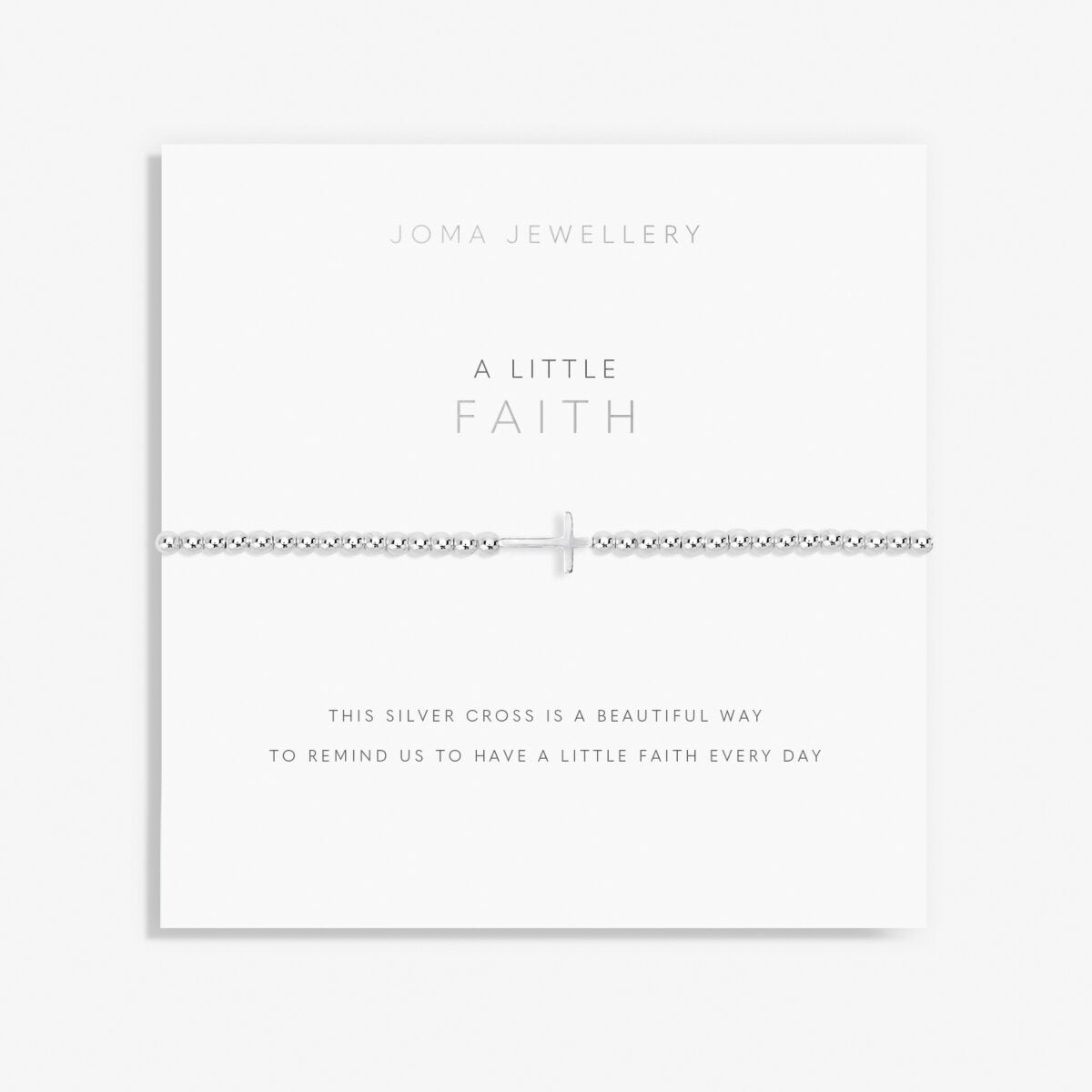 JJ A little faith bracelet