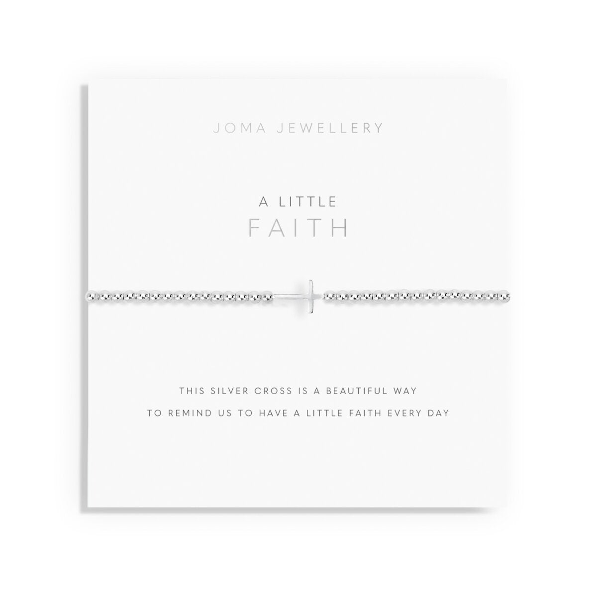 JJ A little faith bracelet