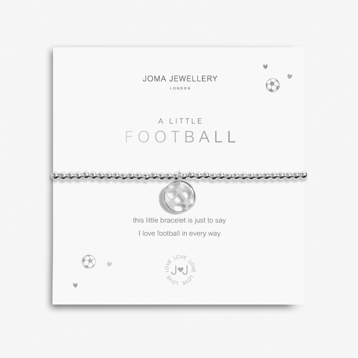 JJ A Little Bracelet - Football