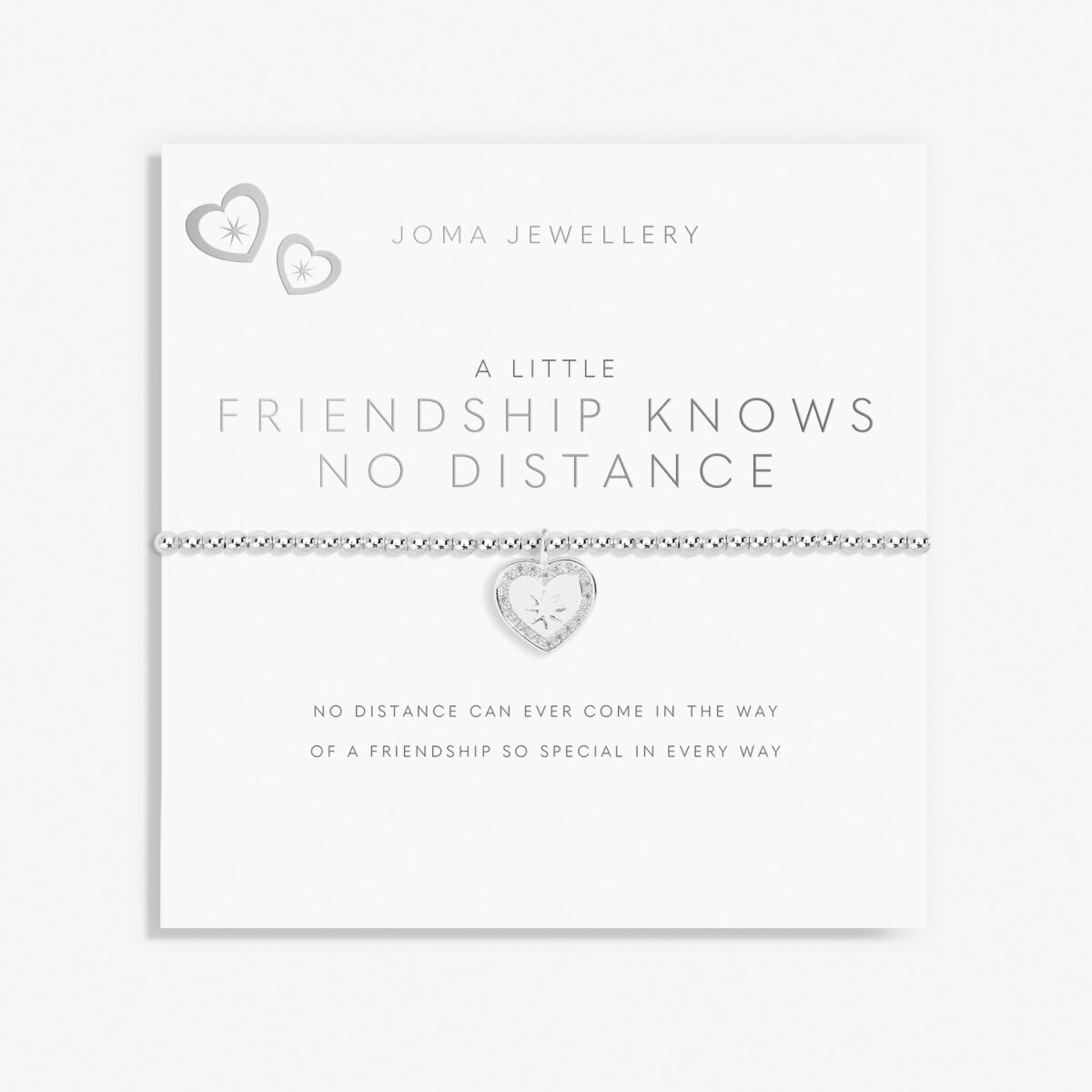 JJ A Little Bracelet - Friendship Knows No Distance