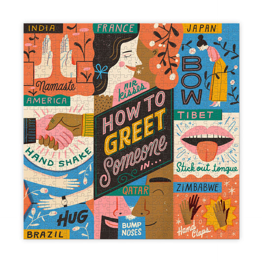 WDP Fred How Greet Someone Puzzle 500pc