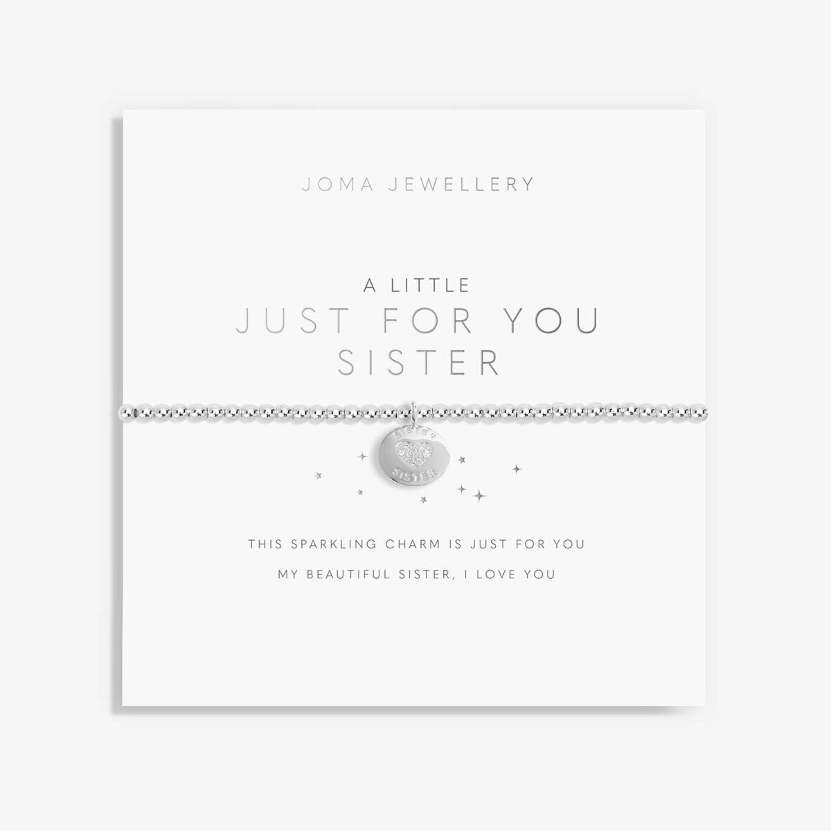 JJ Just for you sister bracelet