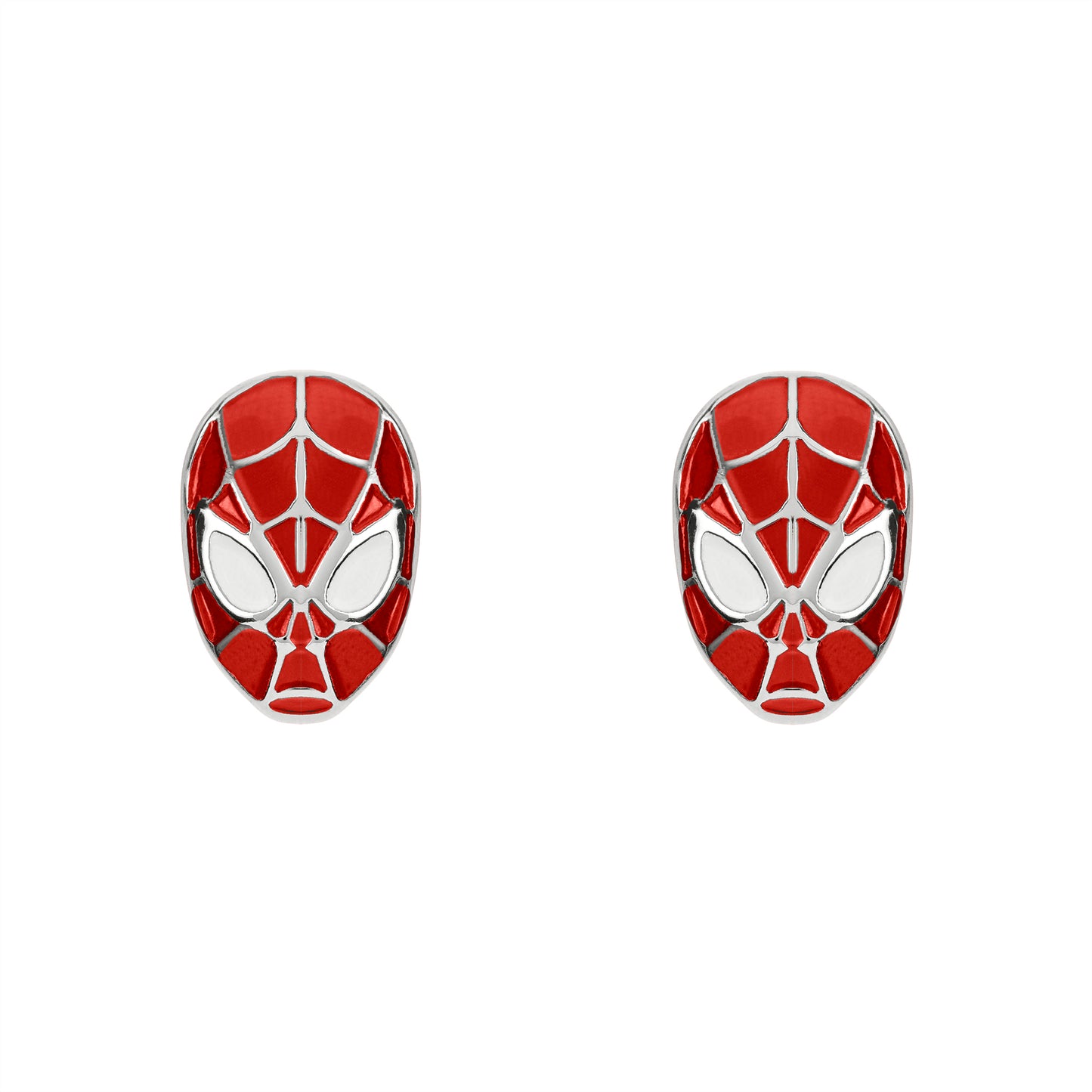 Spiderman Stud Earrings SS925