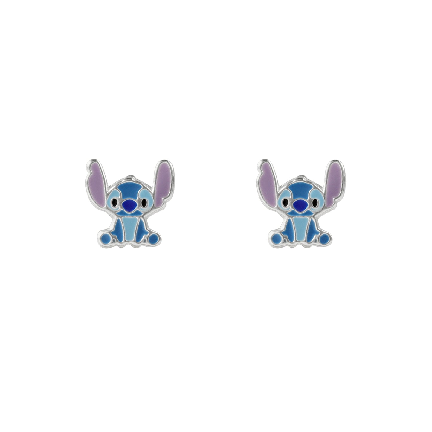 Disney Stitch Sterling Silver Enamel Studs SS925