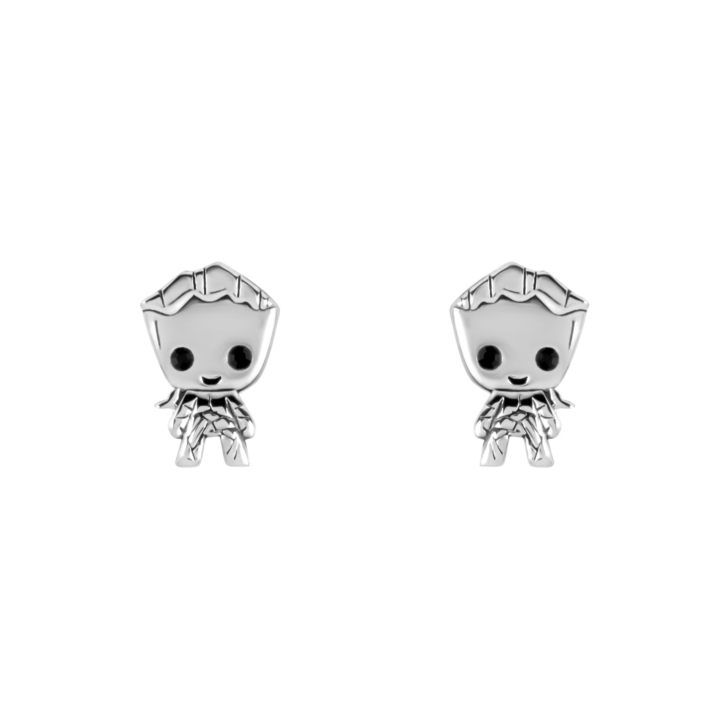 Groot Stamp Stud Earrings SS925