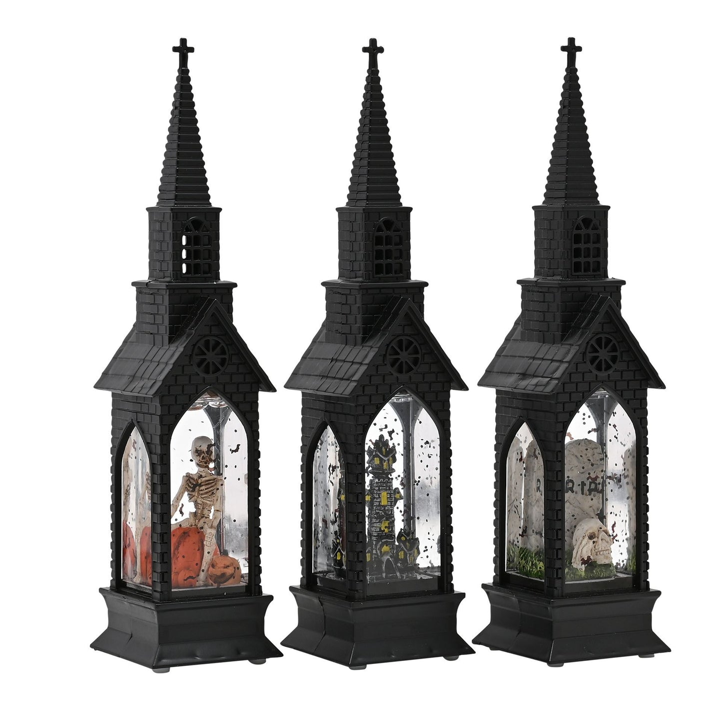WDP LED Mini Church 3 asst