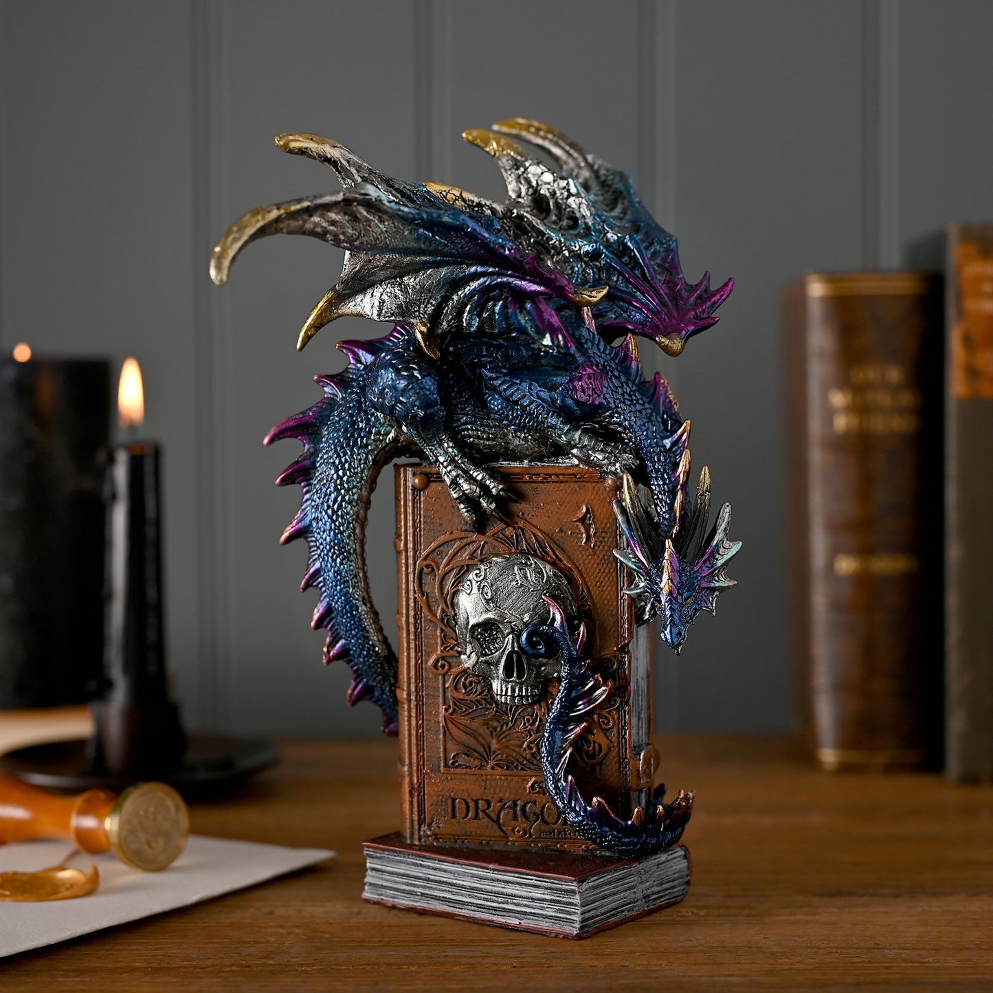 WDP Mystic Legends Blue Dragon on Books