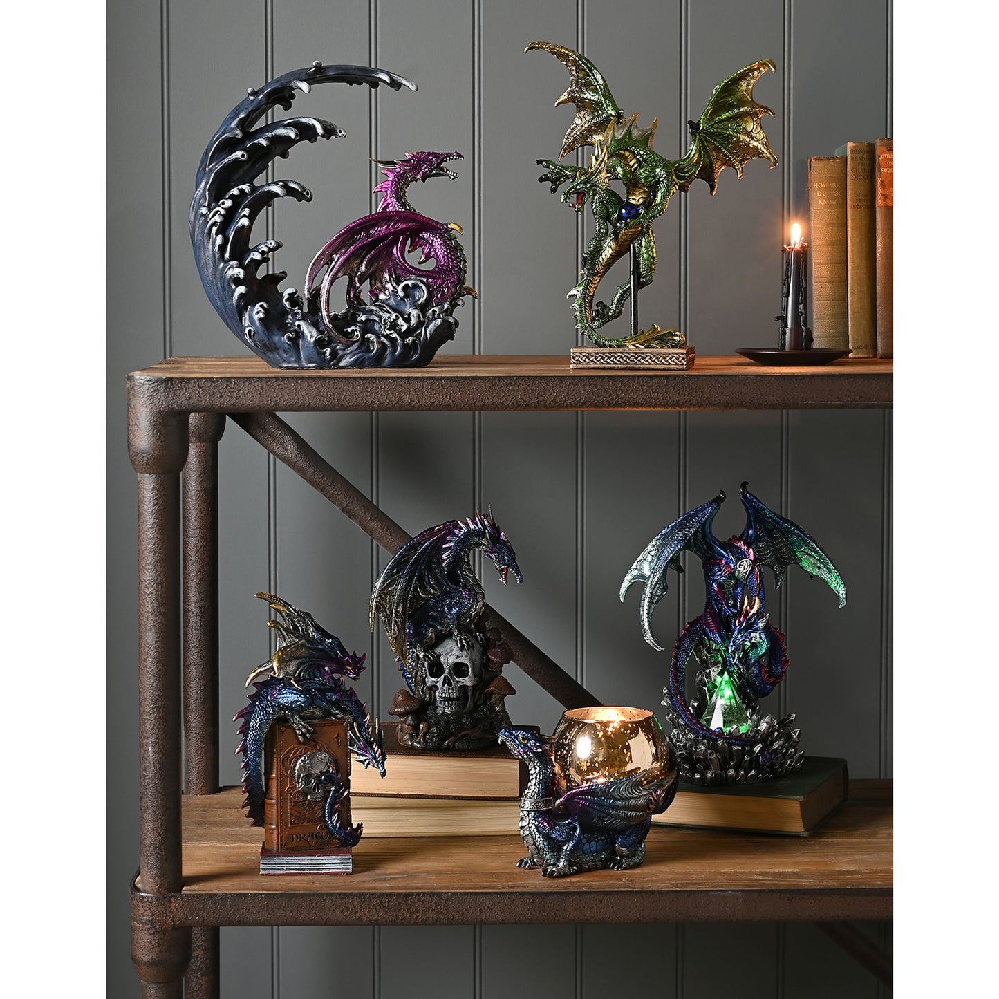 WDP Mystic Legends Blue Dragon on Books