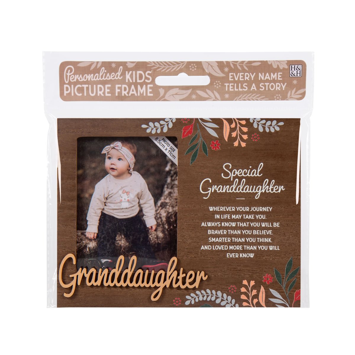 H&H Personalised Frame - Granddaughter