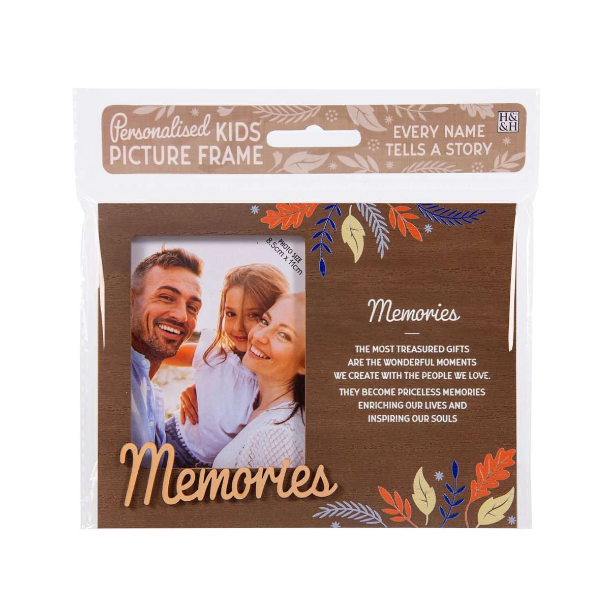 H&H Personalised Frame - Memories