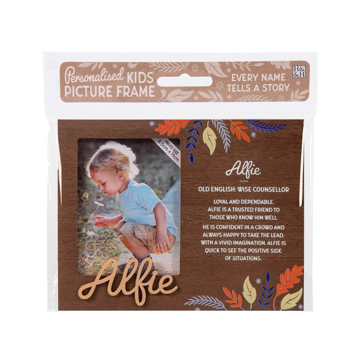 H&H Personalised Frame - Alfie